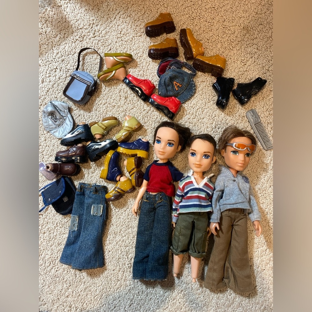 Bratz boy lot with accessories